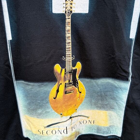 Vintage 2003 Gibson Epiphone Elite Guitar Second to None Black Shirt Men's XL - Picture 4 of 6